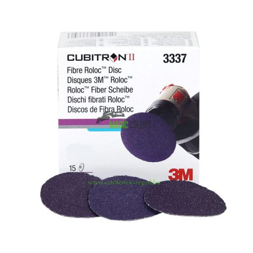 Disc de curățare 3M Cubitron II cu prindere Roloc 33379 (50mm, granulație 60+)