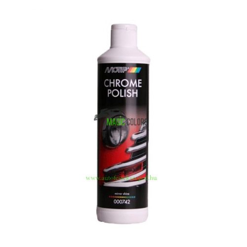 MOTIP 000742 Curățător și Lustruitor pentru Crom (500ml)