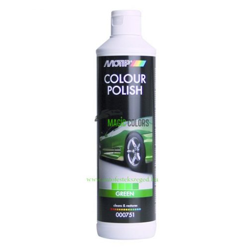 Motip Polish pentru Culoare - Verde (500ml)