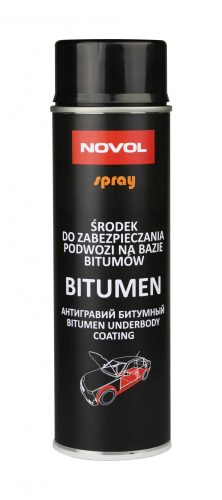 Spray Protecție Șasiu Bituminos Novol - Negru (500ml)