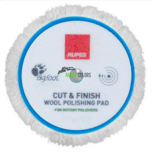 Rupes BL150F Disc de Lână Cut and Finish - Pentru Mașini Rotative (150mm)