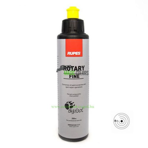 Rupes Rotary Fine Pastă de Lustruire – Pentru Mașini Tradiționale – Fină – Galben (250ml)