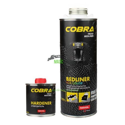 Vopsea Cobra - Colorată - Pe Bază de Cod de Culoare /Strat Protector Extrem/ (0,9L)